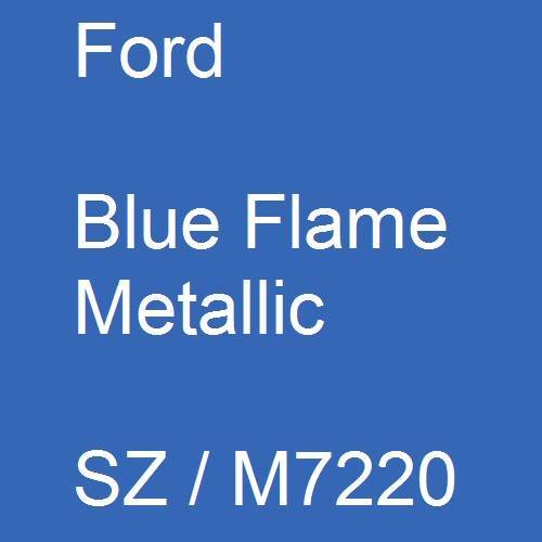 Ford, Blue Flame Metallic, SZ / M7220.